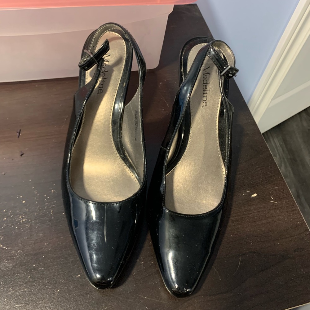 Black Madeline heels